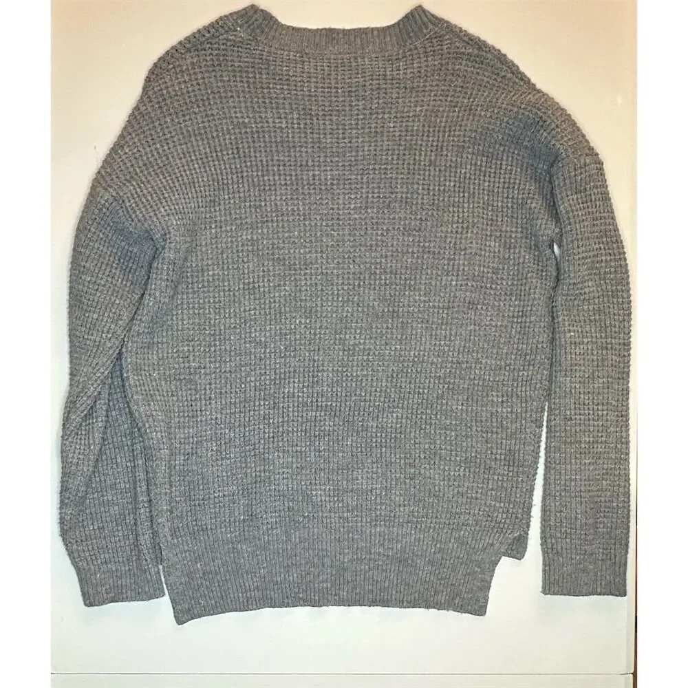 Amazon Gray Crew Neck Sweater
